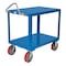 Vestil Ergo Handle Cart, Steel, 4000 lb Load Capacity, 2 Shelves, 24.5" W DH-PU2.4-2436 - alternate 4